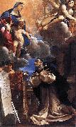 Lodovico Carracci La Vierge et l'Enfant apparaissant a saint Hyacinthe oil painting artist